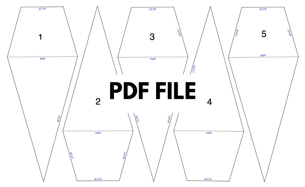 Bear Metal Welding DXF Pattern