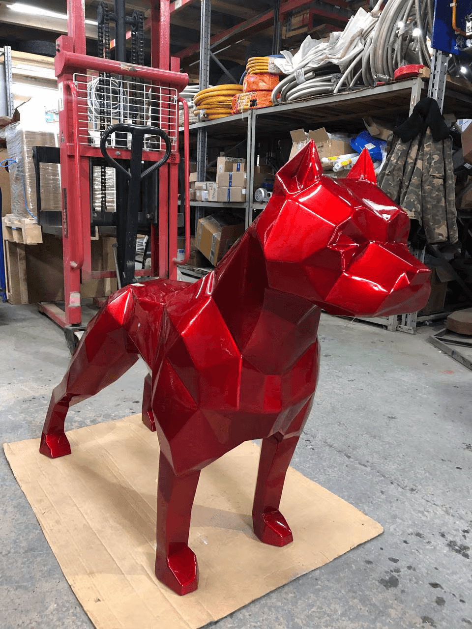 Pitbull Metal Welding DXF Pattern