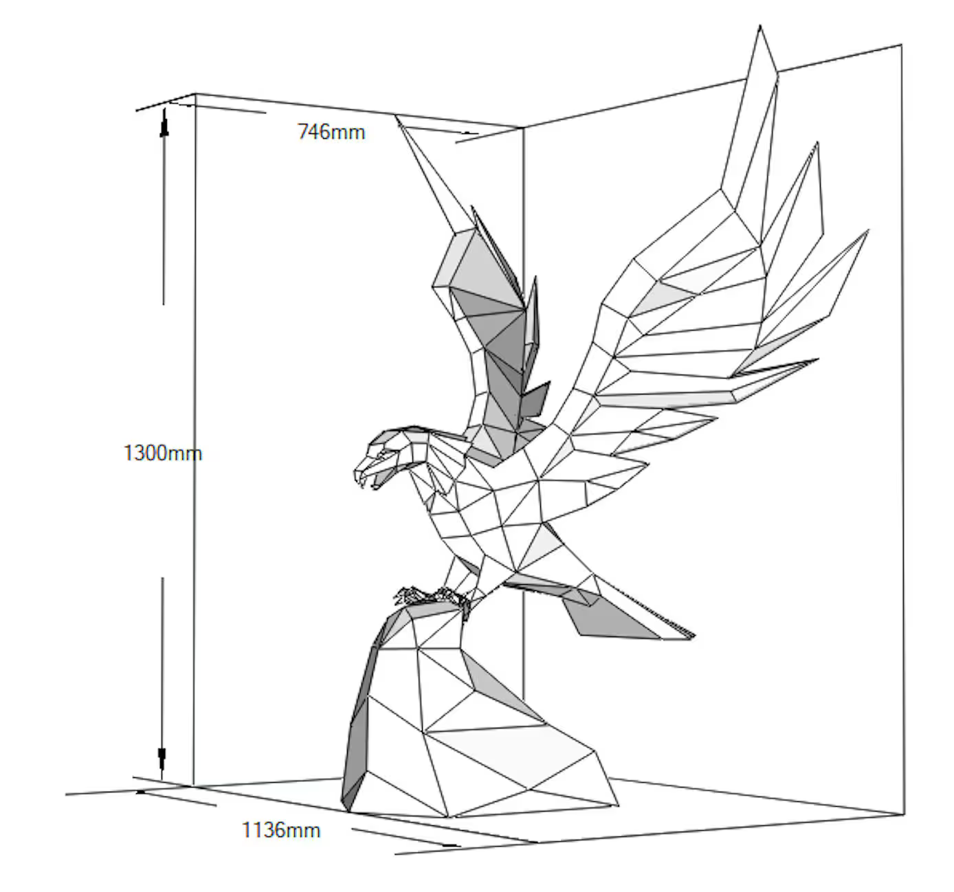 Eagle Metal Welding DXF Pattern