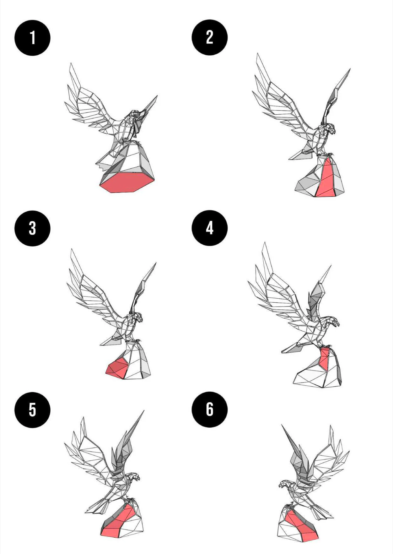 Eagle Metal Welding DXF Pattern